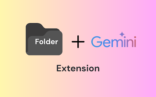 GemFold – Gemini Folders & Chat Organizer :: Organize your Gemini chats into folders
