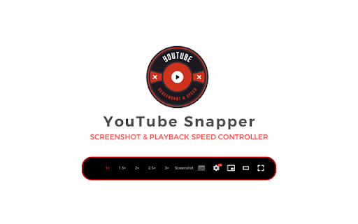 YouTube Snapper: Screenshot & Playback Speed Controller :: Capture screenshots from YouTube videos and controls playback speed.
