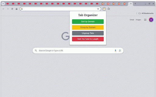 Tab Organizer :: Sort and group tabs