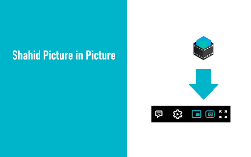 Shahid: Picture in Picture :: Extension to watch Shahid in Picture in Picture mode. Enables a separate floating window to enjoy your favorite video content.