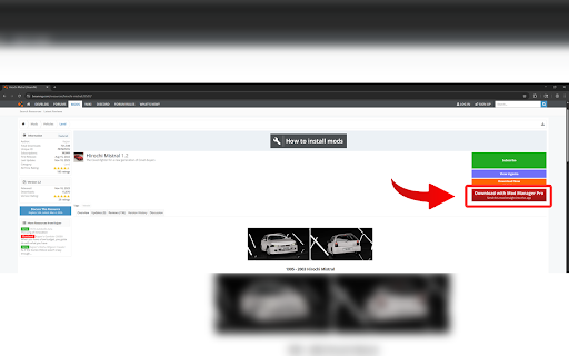 BeamNG Mod Manager Pro :: Adds a Download with Mod Manager Pro button to BeamNG resource pages and hands the install off to the desktop app.