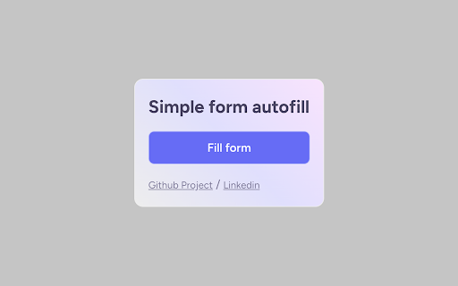 Autofill QA: Forms testing filler :: A simple Chrome extension that auto-fills forms with random test data for QA and development.