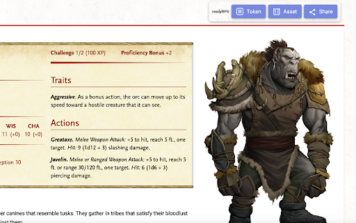 readyRPG VTT - D&D Beyond Integration :: Enhance your gaming with the free readyRPG VTT, integrating D&D Beyond monsters, spells, items, adventures, maps and dice!