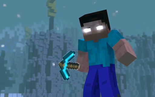 Herobrine Minecraft Live Wallpaper :: Transform your new tab with stunning HD live wallpapers featuring Herobrine from Minecraft. Immerse yourself in the action!