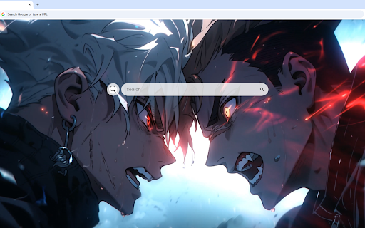 Sukuna X Gojo Jujutsu Kaisen Live Wallpaper :: An intense face-off between Gojo and Sukuna with glowing cursed energy in an epic anime clash.