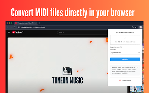 MIDI to MP3 Converter :: Convert MIDI files to MP3 audio files with customizable instruments