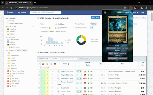 Deckbox Companion :: Deckbox Companion adds quick links to Magic: The Gathering card markets and sites while browsing decks and cards on deckbox.org.