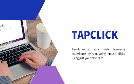 TapClick :: Easily trigger web elements using left and right arrow keys for hands-free navigation.