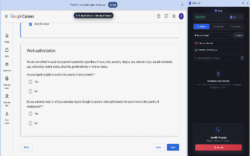 Tick It AI :: AI-powered form filling extension that automatically fills web forms with your profile data.