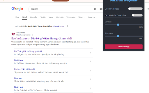 Dark Mode Everywhere :: Dark Mode Everywhere: Universal dark theme for web