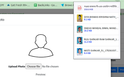 Downloads Drag and Drop :: Shows recent downloads and allows dragging them into file inputs on pages.