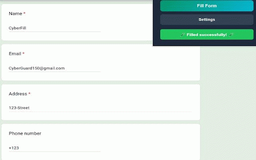 Autofiller Pro — Personalized Form Filler for Chrome :: Autofiller Pro auto-fills forms with secure, custom, or random data to boost your productivity on forms, sign-ups, and more.