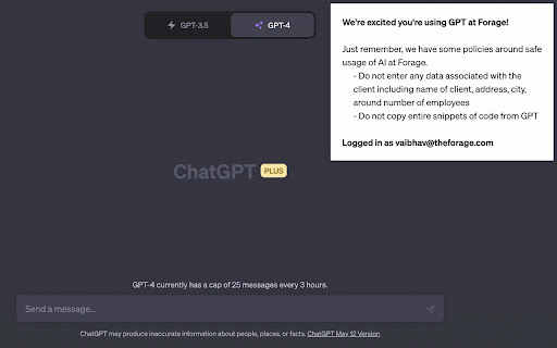 Abide.AI :: We ensure that employees do not leak confidential data into chat bots like ChatGPT