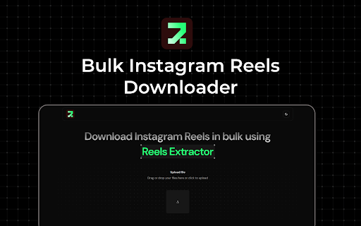 Reels Extractor - Instagram Bulk Downloader :: Instagram Bulk Reels Downloader using csv file