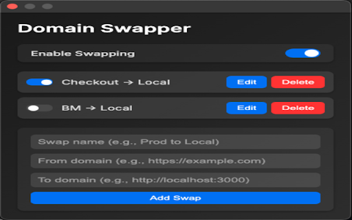 Domain Swapper :: Automatically swap between predefined domains