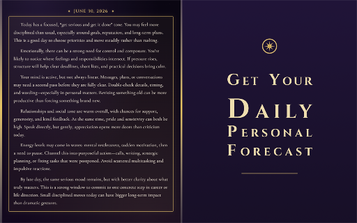 Personal Horoscope :: Get your personal horoscope, daily horoscope and natal chart. Birth chart calculator with accurate astrology readings.