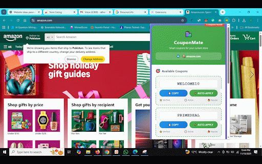 CouponMate :: Smart coupon finder for your current website