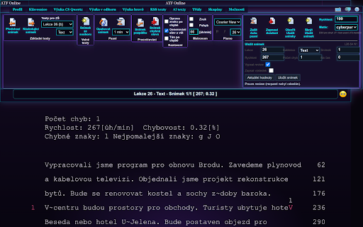 ATF rozšíření :: rozšíření na atfonline.cz, přidává automatické zasílání výsledků, pomoc při psaní, vzhledové styly.