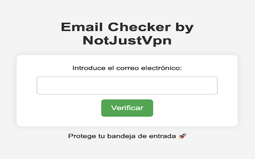 NotJustVpn - Analiza archivos y emails :: Analiza emails y archivos en busca de virus o hackers
