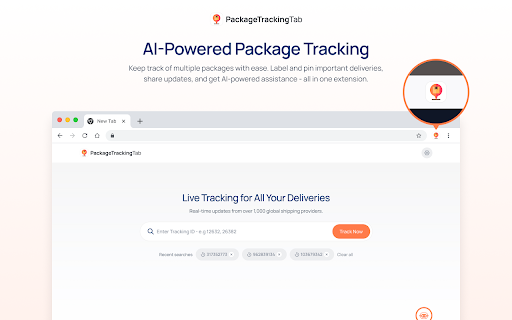 Package Tracking Tab :: Add the Package Tracking Tab extension and click the icon on your toolbar to get quick-link access to a package tracking site.