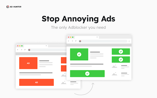 Ads Hunter :: Block ads and malware sites, banish pop-ups