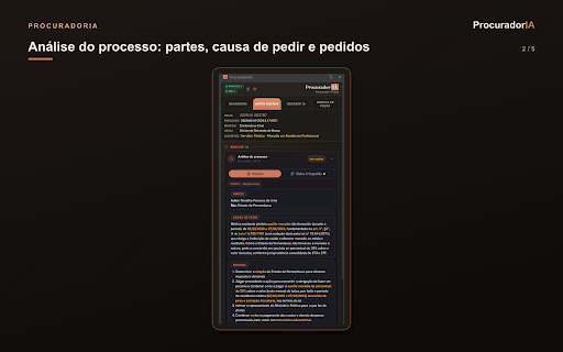 ProcuradorIA :: ProcuradorIA — assistência de IA para procuradores no sistema processual do Attus.