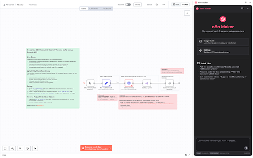 n8n maker :: AI-powered assistant for n8n workflow development