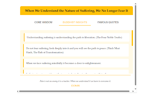 Understand Suffering :: A collection of 100 quotes on understanding the nature of suffering to find peace, inspired by Buddhist teachings and wise thinkers.
