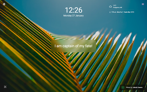 Daily Affirmations :: Daily affirmations, beautiful backgrounds, and mindful reminders for your new tab. Multi-language support.