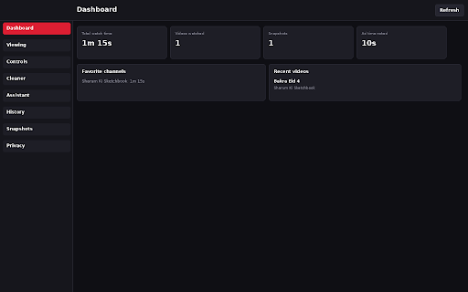 Magic Actions for YouTube™ :: Privacy-first YouTube viewing controls, cinema mode, snapshots, focus tools, local summaries, and watch analytics.
