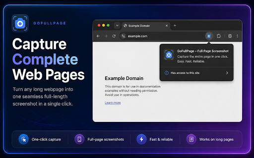 OneSnap - Full Page Screenshot & Editor :: One-click full page screenshot. Capture entire scrolling pages and edit with built-in annotation tools.