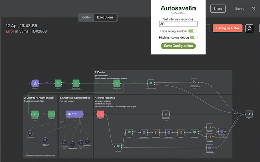Autosave8n :: Autosave for N8N