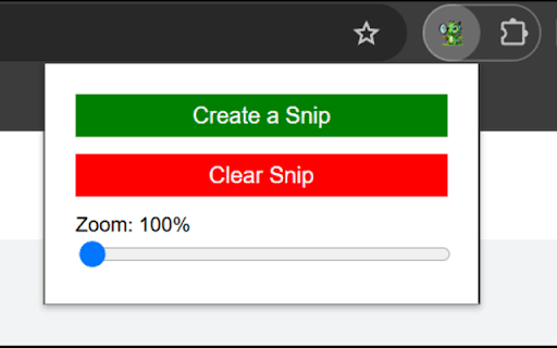 Snip and Magnify :: Create a snip of a selected area then magnify it by zooming.