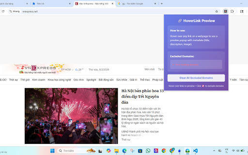 HoverLink Preview :: HoverLink Preview: Preview link content on hover with metadata extraction.