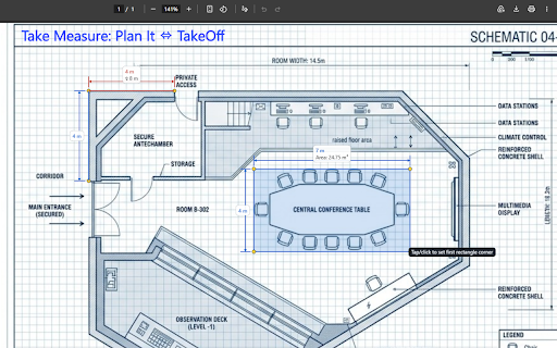 TakeMeasure :: Calibrated measurement overlay for web pages and documents.