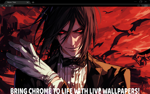 Black Butler Sebastian Red Anime Live Wallpaper :: Unleash the crimson elegance of Sebastian Michaelis in this stylish red-themed Black Butler live wallpaper! 🩸🕴