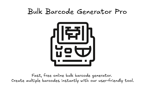 Bulk Barcode Generator Pro - Free Online Tool :: Fast, free online bulk barcode generator. Create multiple barcodes instantly with our user-friendly tool.