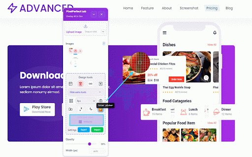 PixelPerfect Lab - Design Overlay & Measure Tool :: Visual design overlay and measurement tools for pixel-perfect web and email development.