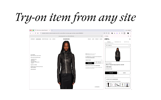 Mira: Virtual Try-on :: Virtual try-on for any product using AI-generated avatars