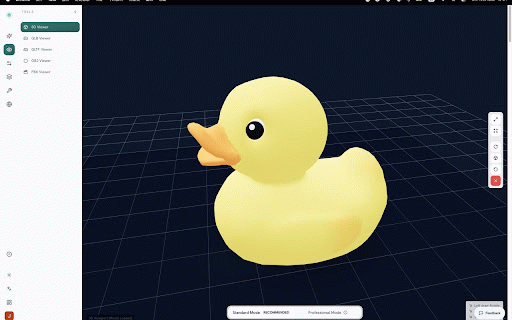 Next3D Model Viewer :: Find 3D model links on webpages and open them in Next3D Viewer.