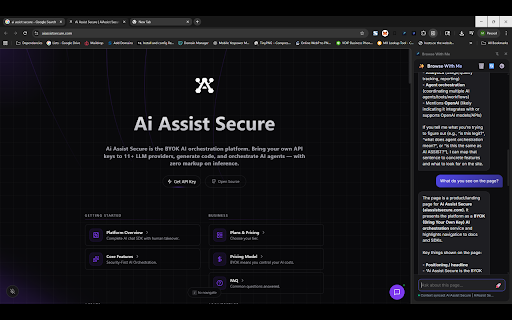 Browse With Me :: Premium AI research assistant that shares browser context with LLMs.