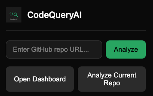 CodeQueryAI :: AI-powered GitHub repository explorer. Analyze any codebase with intelligent AI assistance.