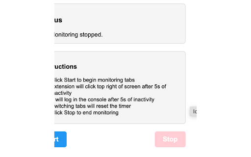 IdleSaver :: Automatically simulates a click after user-defined inactivity delay to prevent idle detection.