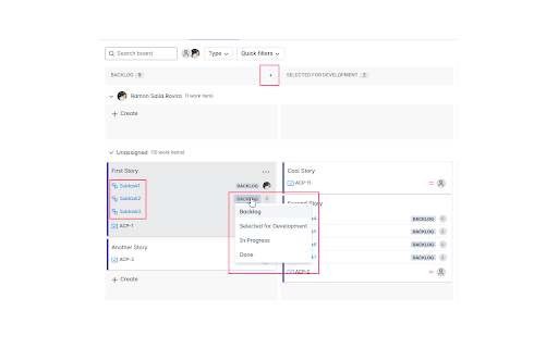 Jira Board Enhancer :: Improves Jira Board