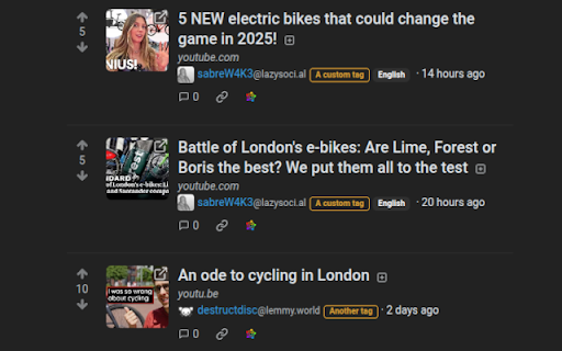 Lemmy Tagger :: Tag users on Lemmy sites.