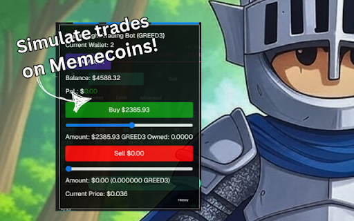 PaperKnight Trading Bot :: A paper trading bot for TradingView, axiom.trade, and gmgn.ai charts