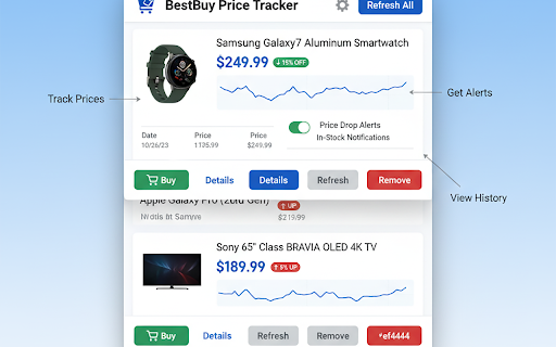 BestBuy Price Tracker :: Track BestBuy product prices, view history, and get alerts when prices change.