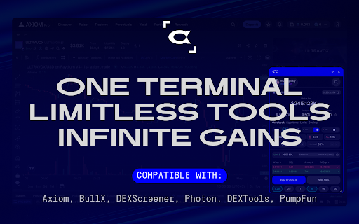 Alpha Layer :: Fast multichain DEX trading extension with automatic token detection and instant trading capabilities across popular crypto sites.