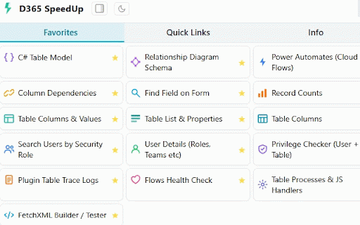 D365 SpeedUp :: Accelerate Dynamics 365 customization and development with smart tools and generators.
