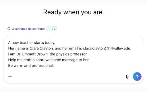Privalynx Shield – ChatGPT Privacy Guard :: Privacy extension for AI chats. Detects, anonymizes, and restores sensitive data before sending.